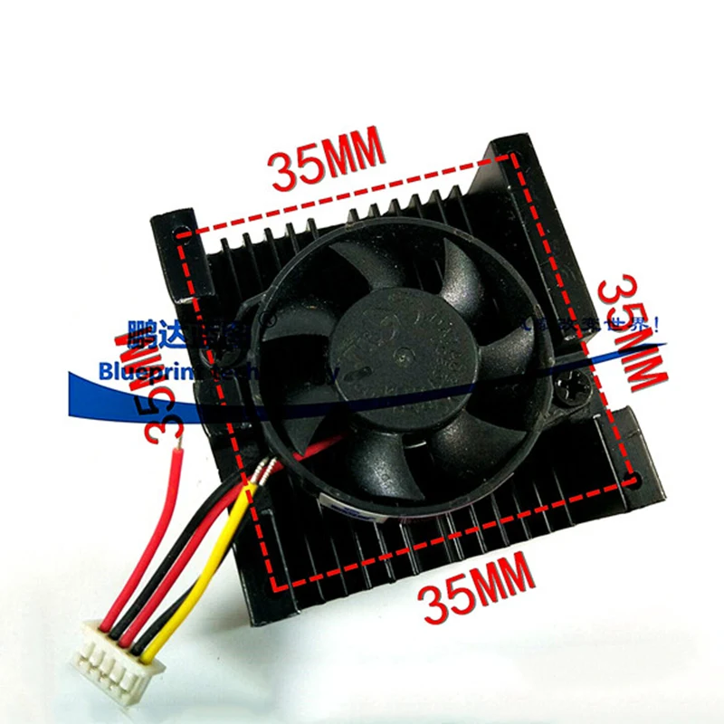 Ventilador BGA de 5V CC, Enfriador de Tarjeta gráfica con disipador de calor de 40mm, 40x40x15mm, 4cm, 4010, nuevo - imagen 2