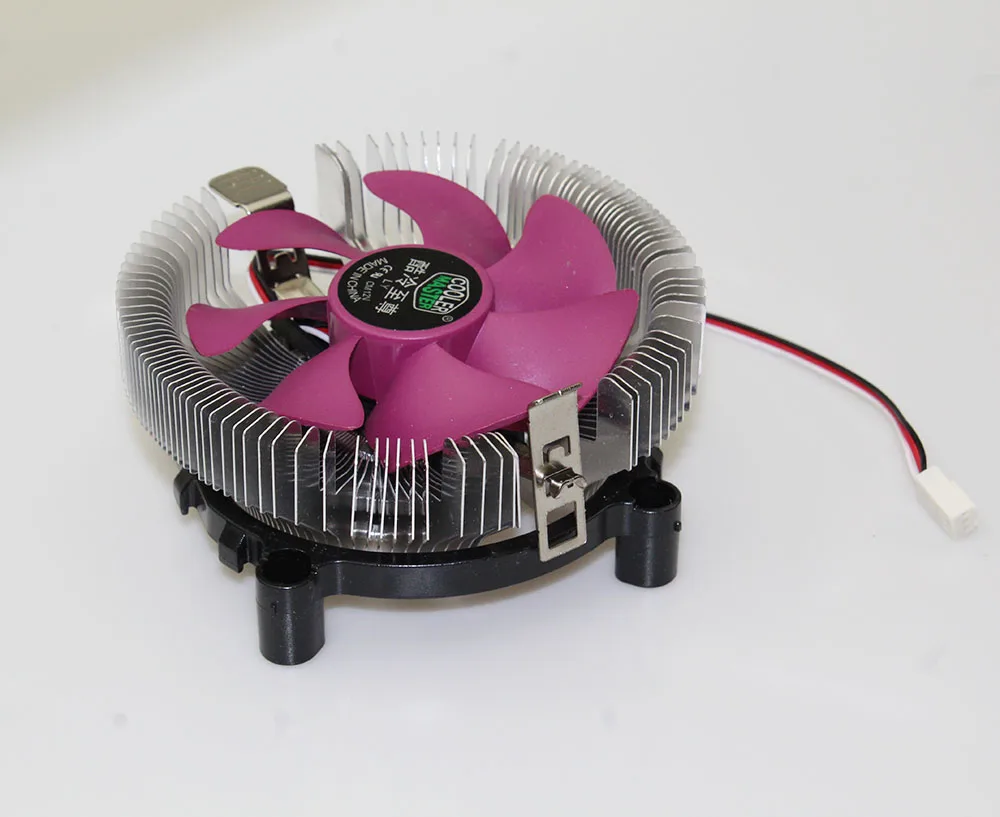 Ventilador disipador de calor de refrigeración del enfriador de CPU para Inter LGA775/1155/1156 AMD 754 AM2/AM2+/AM3 - imagen 4