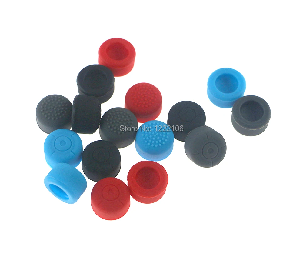 4 Uds. Tapas de agarre de silicona para pulgar, funda de Joystick analógico para interruptor NS NX, extensor de controlador - imagen 5