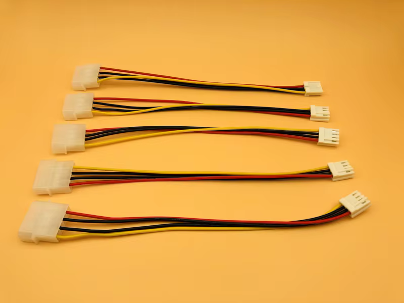 Cable Adaptador Molex 4P Macho a Hembra – IDE HDD FDD