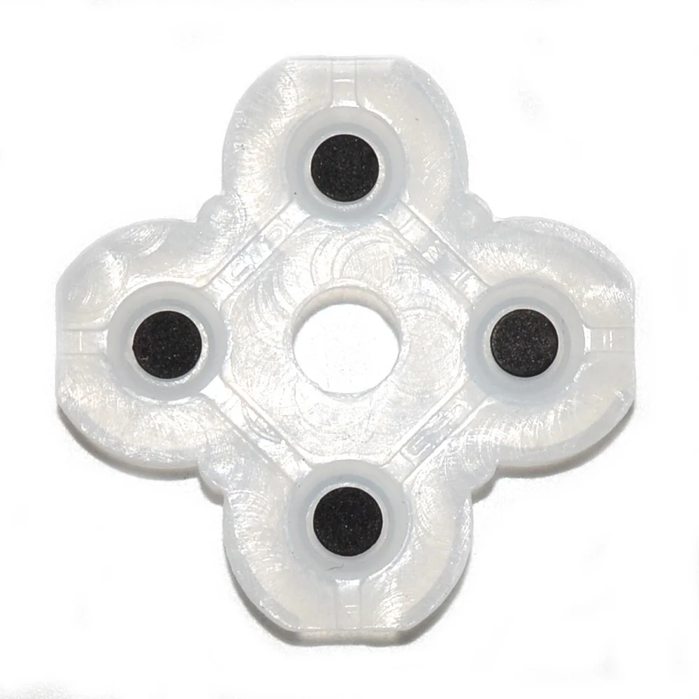 Goma conductora para ps4, almohadilla de botón conductora de silicona suave para reemplazo del controlador, para Sony Playstation 4 - imagen 3