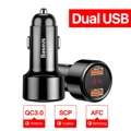 Dual USB Black