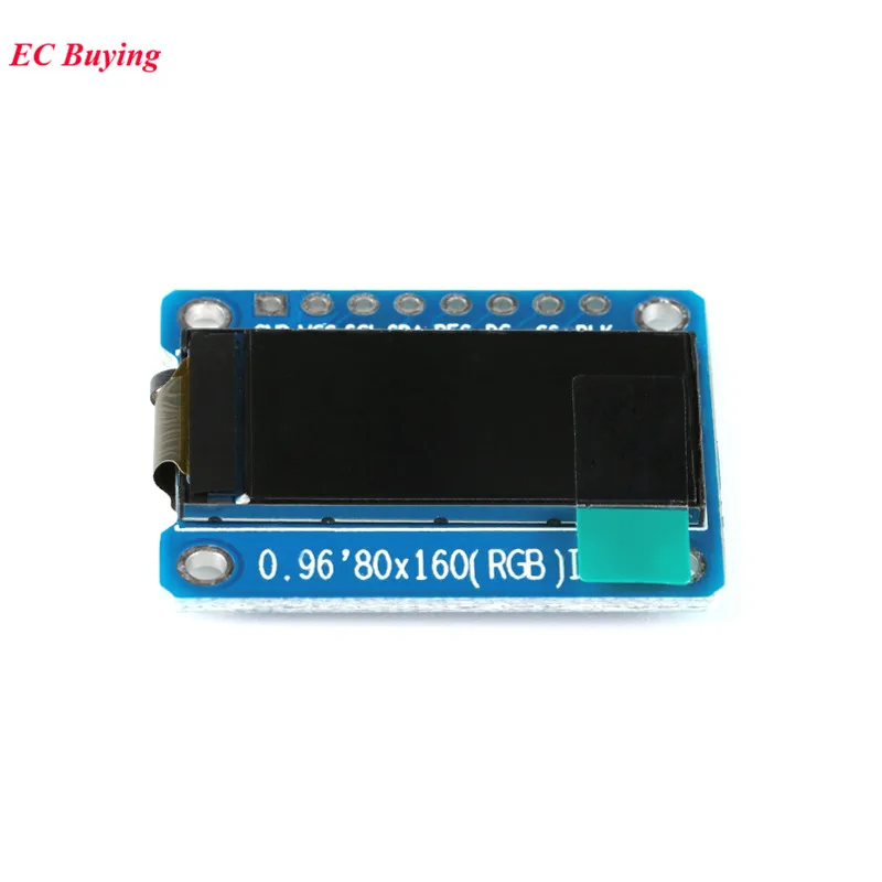 Módulo OLED de pantalla IPS de 0,96 pulgadas para Arduino 80*160 65K placa LCD TFT RGB colorida ST7735 ST7735 DIY - imagen 3