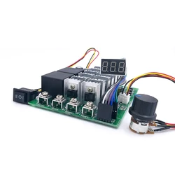 Regulador PWM Motor DC 60A 12V-48V - Control de Velocidad