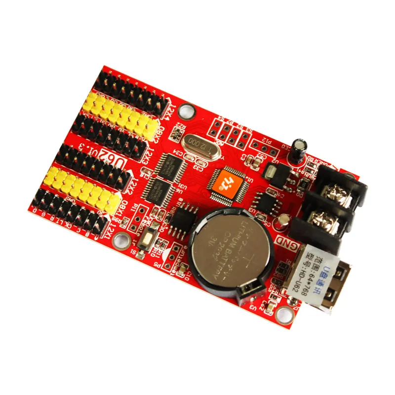 Huidu-disco U HD-U62, tarjeta led de un solo color, funciona con módulos de pantalla de vídeo led de un solo color y dos colores - imagen 4