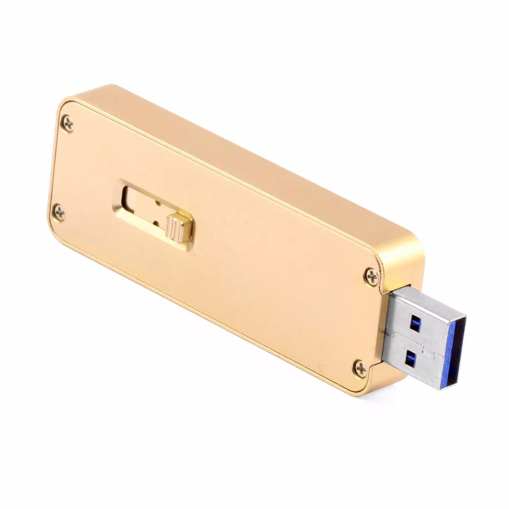 LM-841U USB3.0 TYPE-A a SATA B-key SSD carcasa unidad de estado sólido adaptador de disco duro USB integrado para NGFF 2230/2242 Q19900/2 - imagen 4