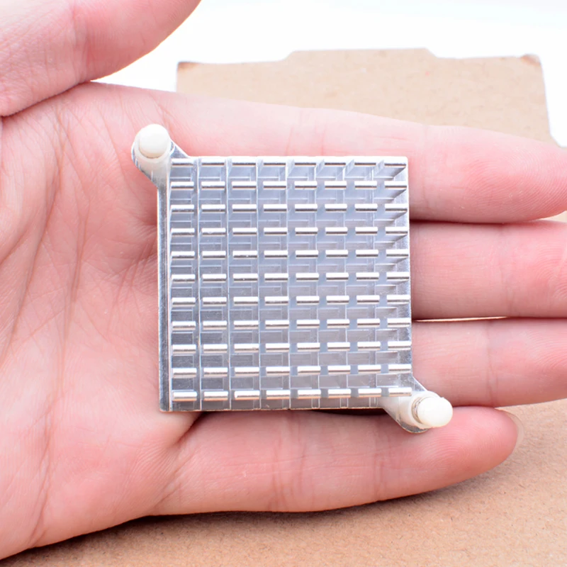 ANCHAOPU-placa base enrutador, placa de control central, disipador de calor de aluminio, longitud lateral, 4cm, distancia del agujero de 60mm, nuevo - imagen 3