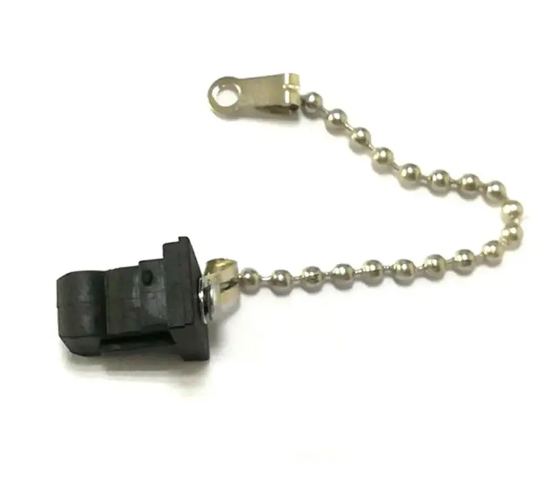 Tapa antipolvo SC con cadena para adaptador de fibra SC, tapón antipolvo para conector SC, Material plástico impermeable, 10 Uds. - imagen 5