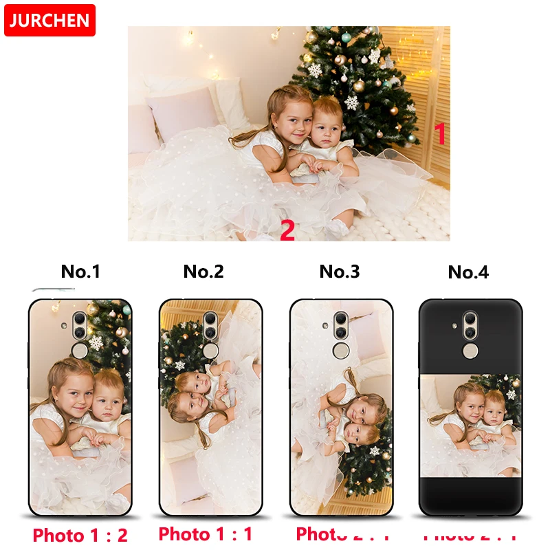 JURCHEN foto personalizada funda de teléfono para Huawei Y6 Y9 Prime Pro 2019 para Huawei Nova 7 SE funda DIY imágenes TPU funda de silicona - imagen 5