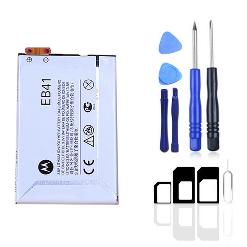 Motorola EB41 Batería Interna SNN5905A Droid 4 XT894 Cable Flex 1735m