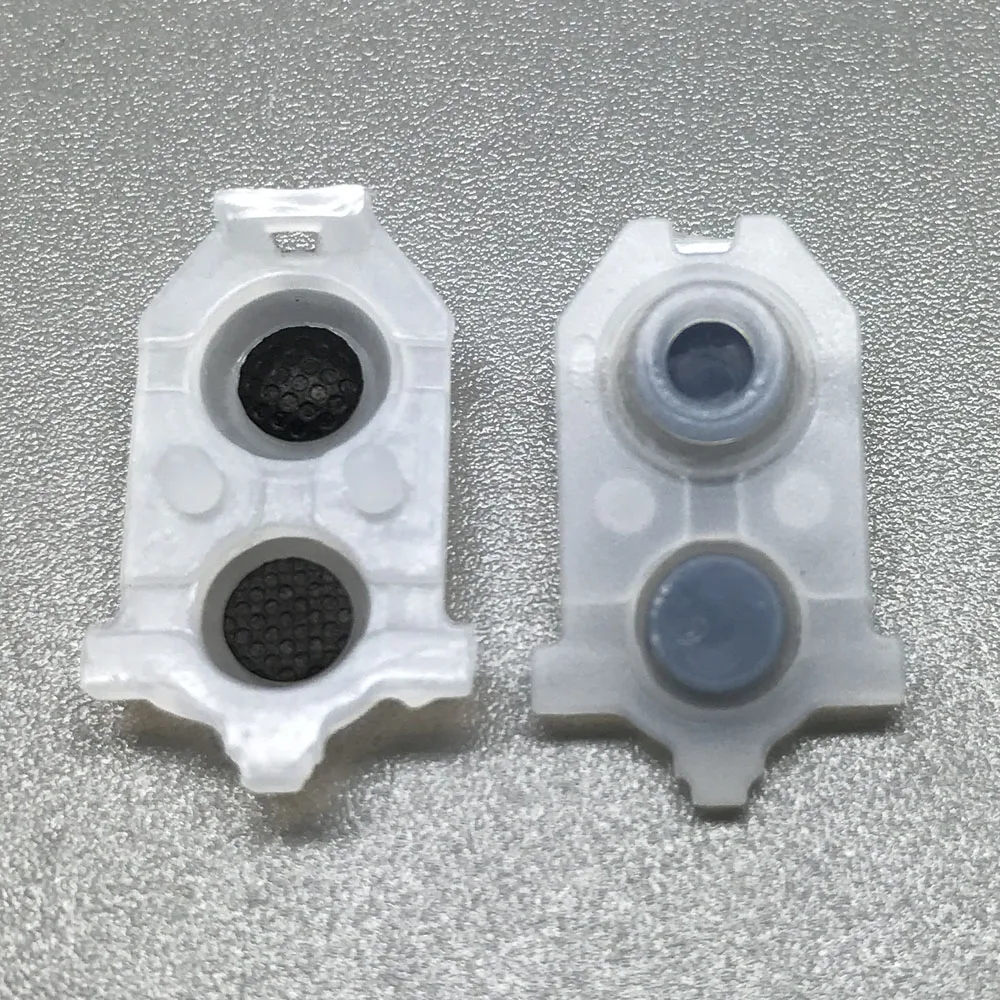 Almohadilla de botón adhesiva conductora de silicona para Playstation Dualshock 4 PS4, 2-100, JDS-030, JDM-030