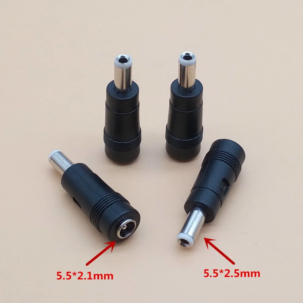 Adaptador de conector de Audio para portátil, 5 piezas, 5,5x2,1mm, hembra a 4,0x1,7mm, 4,8X1,7mm, 3,5x1,35mm, 5,5x2,5mm - imagen 5