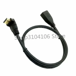 Cable Extensión HDMI 2.0 Acodado Macho-Hembra 4K 60 Hz