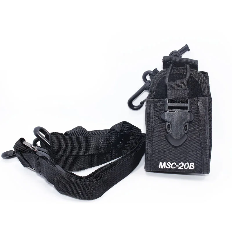 Baofeng 20B Nylon Walkie Talkie estuche protector bolsa portátil para BF-UV-5R BF-888S QuanSheng TYT Walkie Talkie accesorios de Radio - imagen 5