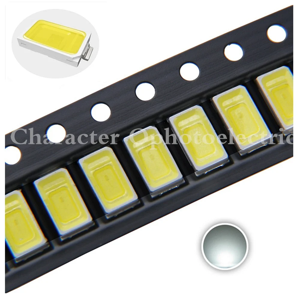 CHIP SMD de alta potencia, 100 w, 1/2w, 0,5 led uv rojo, verde, azul, amarillo, 5630/5730 Uds. - imagen 5