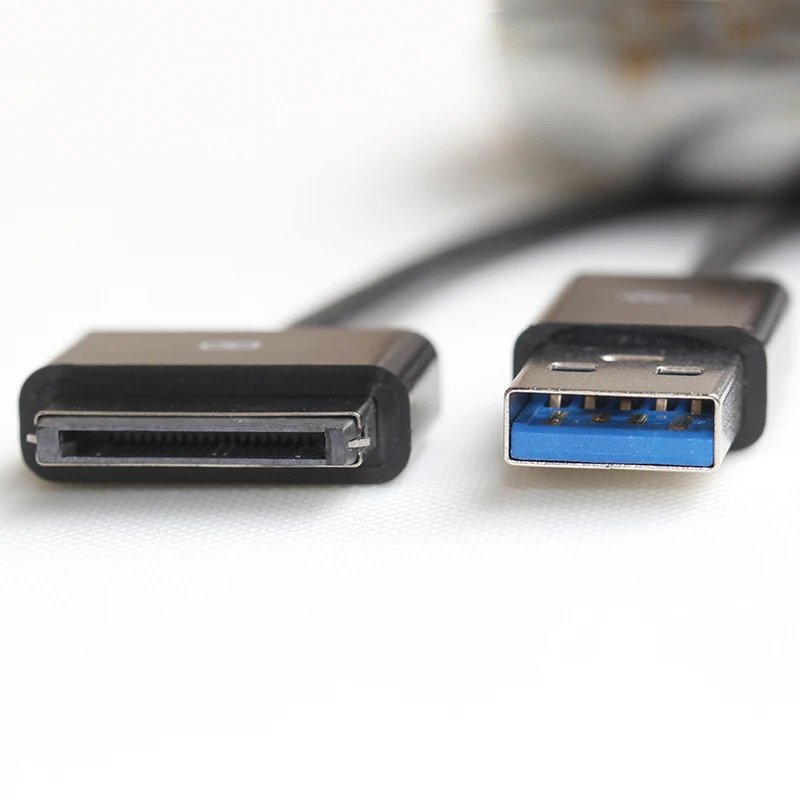 Cargador USB 3,0 de 40 Pines, adaptador de Cable de datos, transmisión de señal estable, transformador Asus Eee Pad TF101 TF201 TF300, carga para tableta - imagen 3