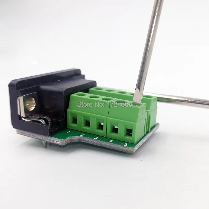 Conector DB9 RS232 Macho-Hembra 9 Pines - imagen 3