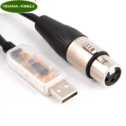 Cable USB RS485 profesional para control DMX