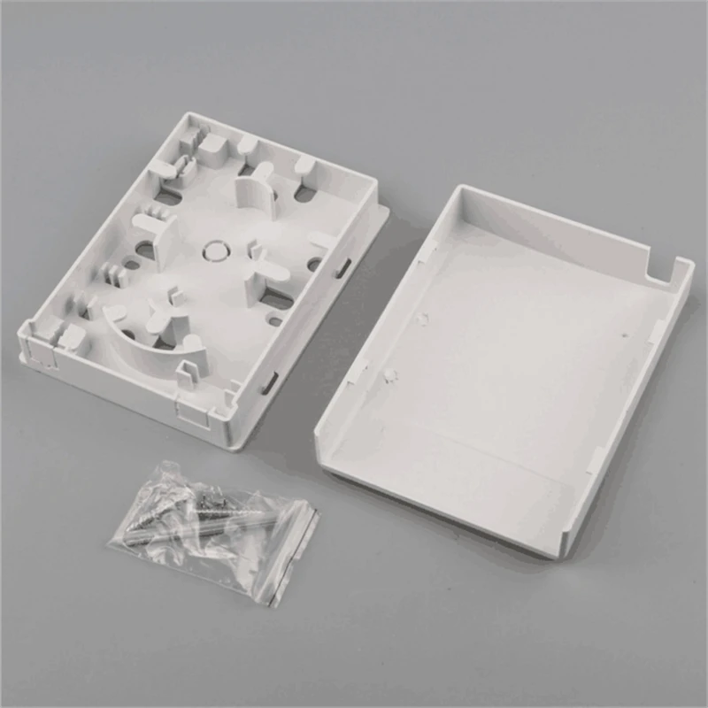 Panel de parche de un solo puerto, caja de distribución de fibra óptica, plástico abs, 20 unidades, envío gratis, 120 - imagen 4