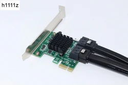 Adaptador SATA PCIe ASMedia Multipuerto para PC