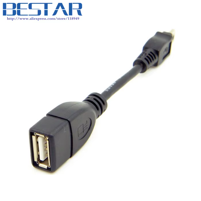 Cable USB 2.0 OTG Mini A Macho a Hembra para Handycam y PDA - imagen 5