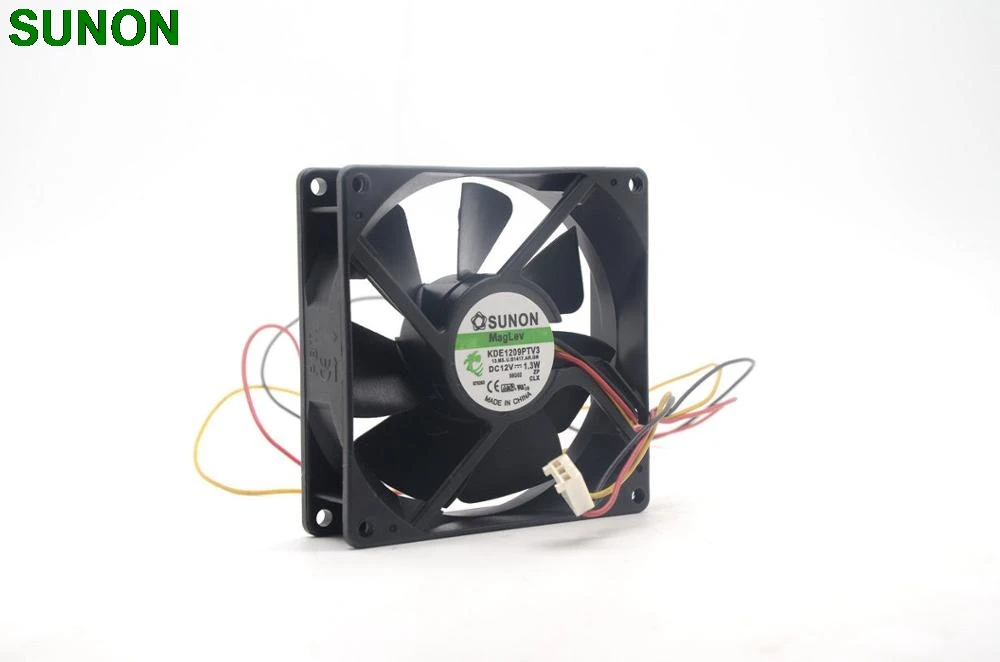 Ventilador de refrigeración axial para Sunon KDE1209PTV3, 9cm, 9,2 cm, 9225, 9025, 12V, 1,3 W