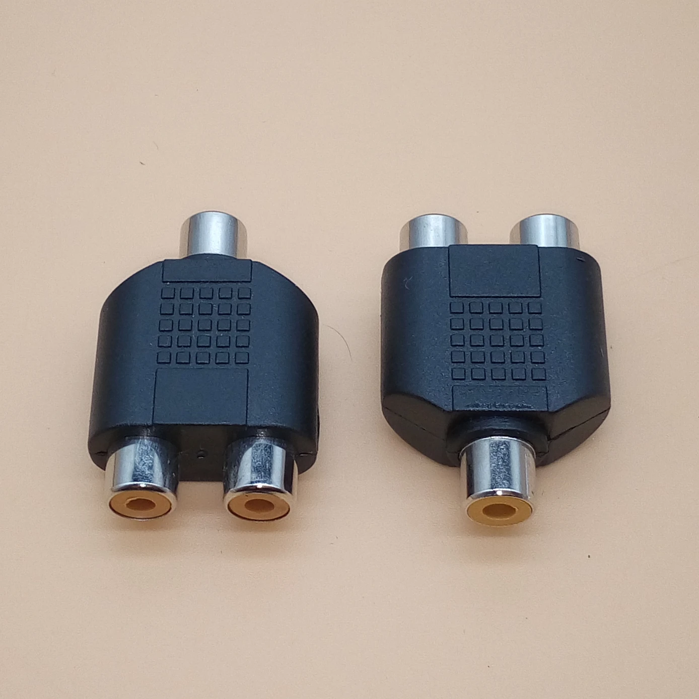 Adaptador Audio RCA Hembra Hembra Divisor Y Enchufes RCA Hembra Doble Conector Adaptador Audio 2RCA 5 Uds - Vista principal del producto