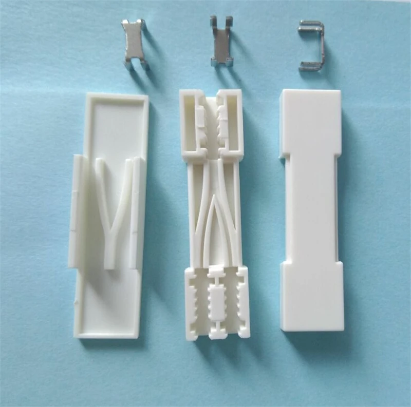 Clip de fibra de metal para cable de caída en tubo de furcación, clip de fijación para dispositivo de ramificación ELINK 3000 Uds 9000 Uds - imagen 4