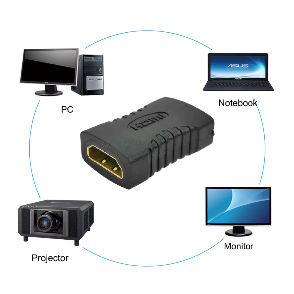 Adaptador HDMI Hembra a Hembra - imagen 2