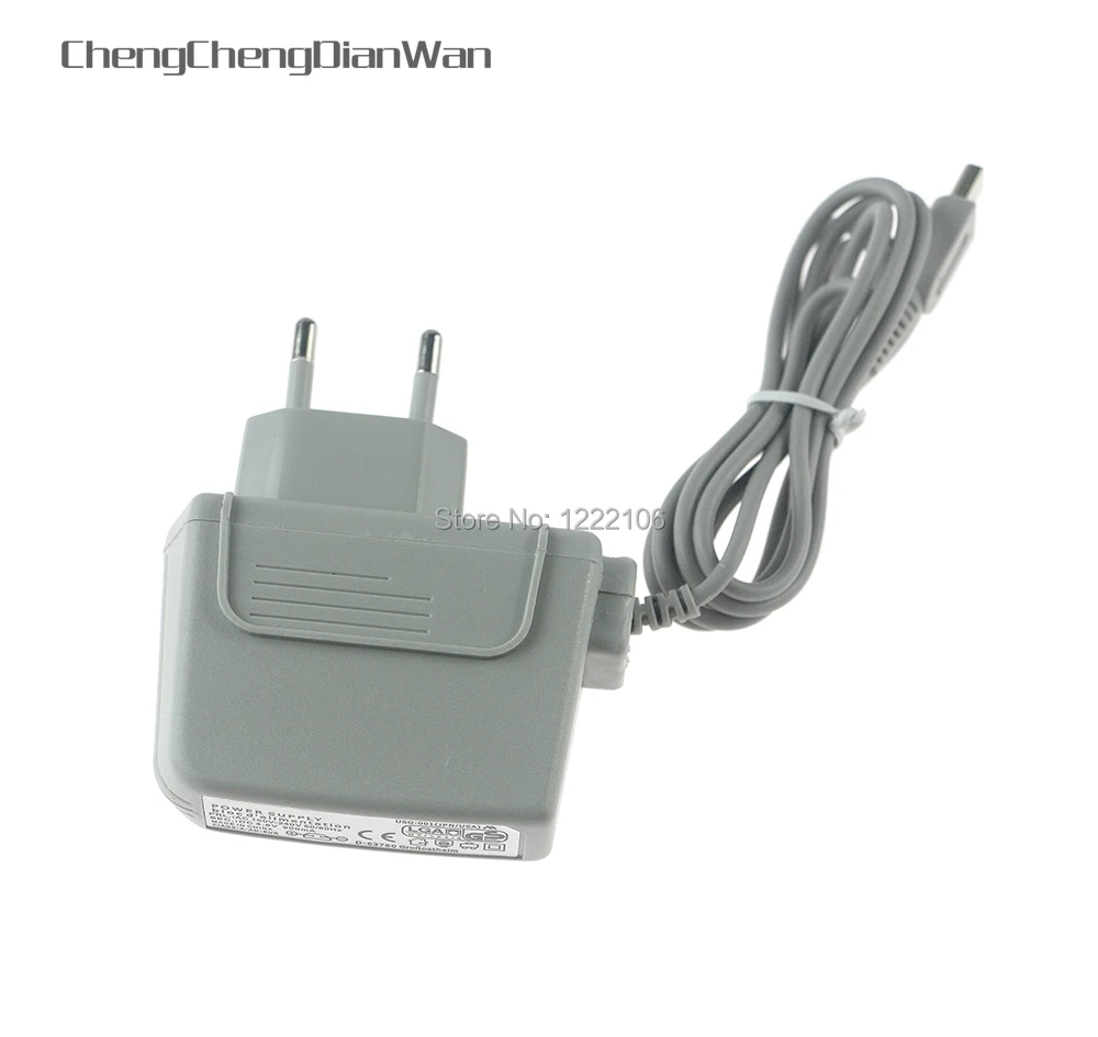 Cable cargador de pared para el hogar de la UE, repuesto de fuente de alimentación para 2DS 3DS nuevo 3DS XL para adaptador de CA NDSi XL, 5 uds.