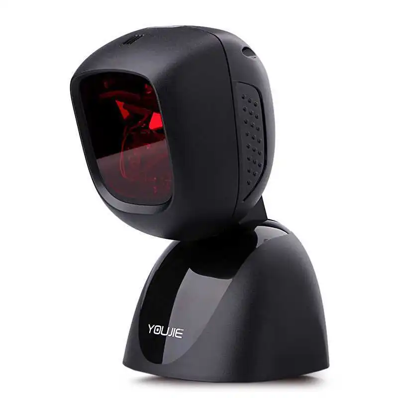 YOUJIE-escáner de código de barras, dispositivo de escritorio, manos libres, 2D, con cable USB, original, Honeywell HF600 - imagen 5