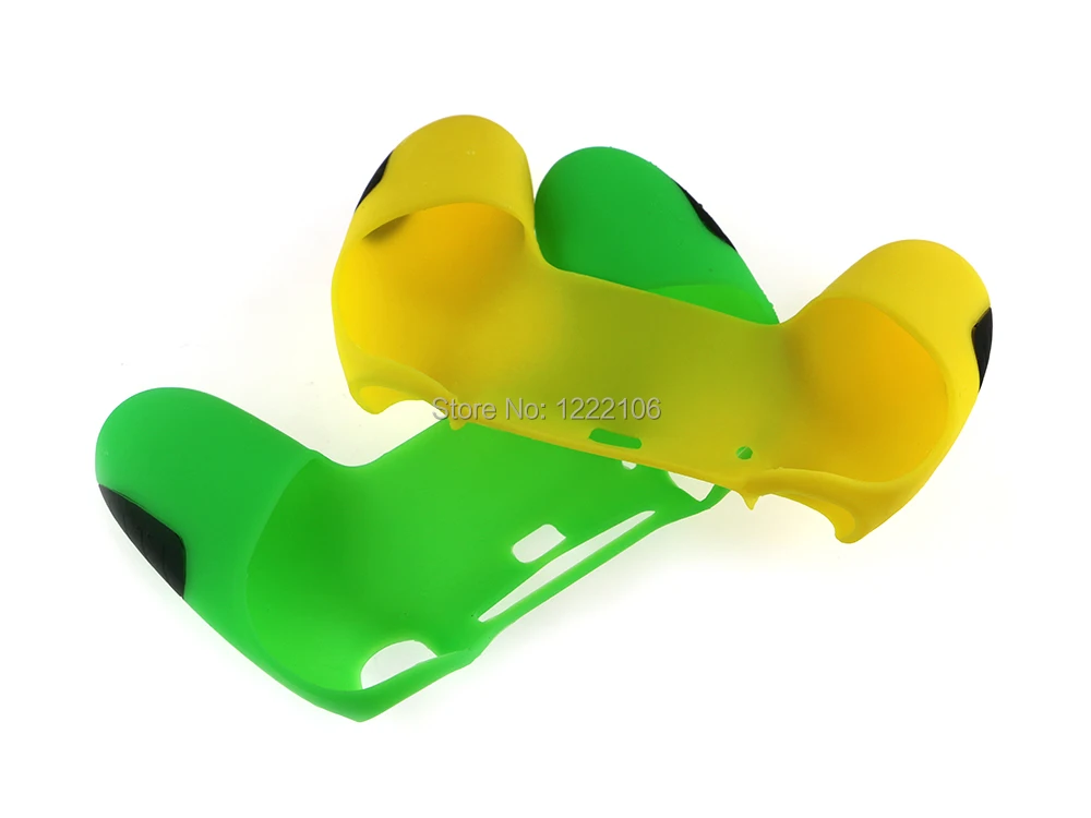 Funda de goma de silicona suave, cubierta protectora de piel más gruesa para controlador PS4 - imagen 5