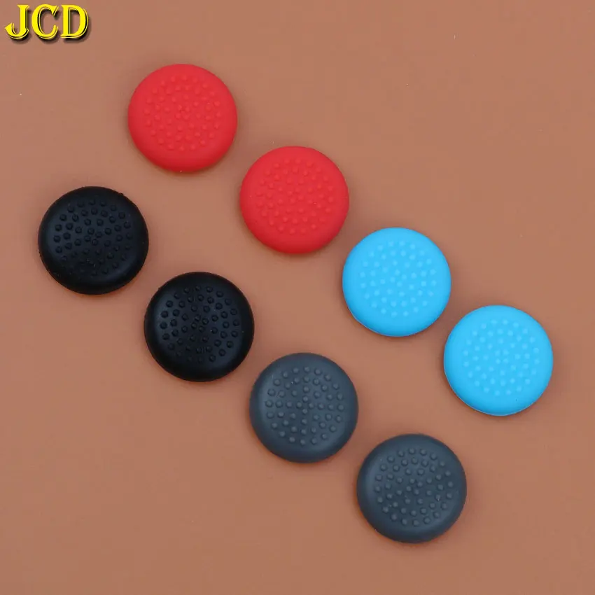 JCD 2 piezas de silicona analógica Joystick Grips Caps Joypad Joystick funda para Switch NS Joy-Con controlador - imagen 4