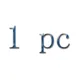 1pc