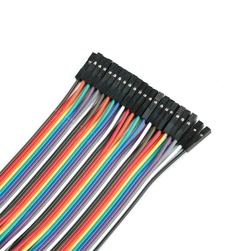 120 piezas 40P 10cm macho a macho, hembra a macho, y hembra a hembra conector de cable de puente de placa de pruebas cables de puente - imagen 3