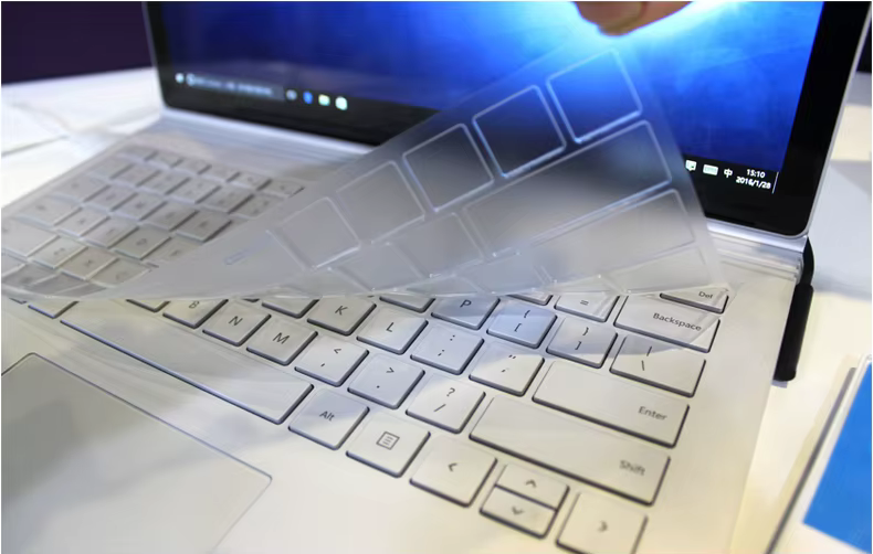 Película de cubierta de teclado de Tpu transparente para Microsoft Surface book 2 3 Laptop 4 3 2 13,5 15 - imagen 3