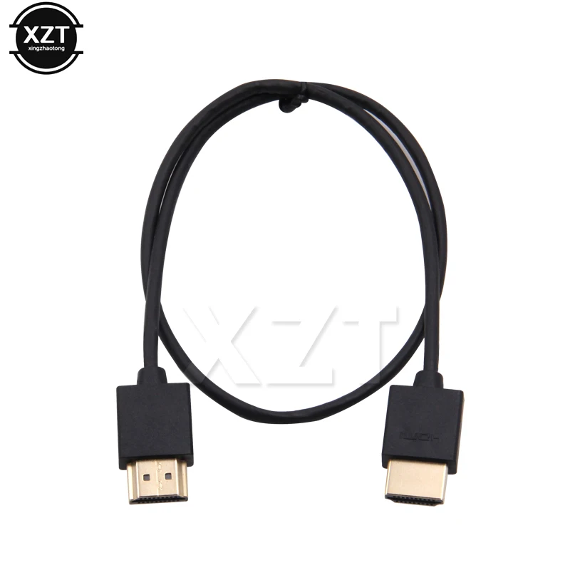 Cable compatible con HDMI HD 1080p, 1 piezas, chapado en oro 2,0 para Ethernet Premium con reproductor de DVD, televisión de 0,5 m, 1m, 1,5 m, 2m, 3m, nuevo - imagen 5
