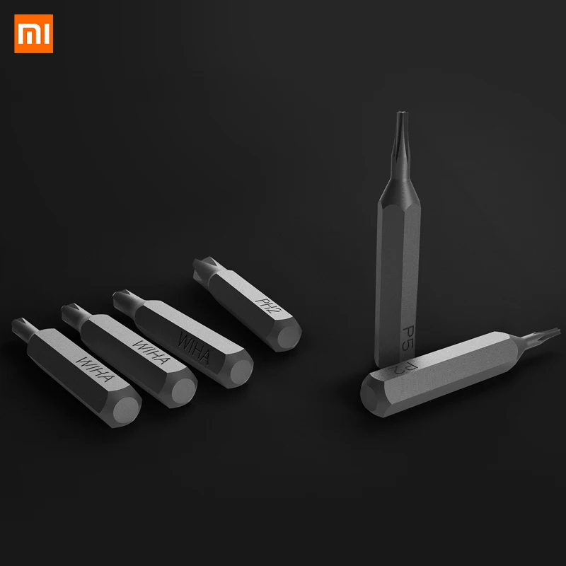 Kit de destornilladores de uso diario Original Xiaomi Mijia, 24 puntas magnéticas de precisión, destornillador de caja AL, juego de hogar inteligente xiaomi - imagen 4