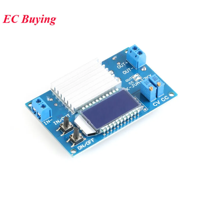 Módulo de fuente de alimentación reductor ajustable, 12A, 160W, DC-DC, pantalla LCD Digital, placa de corriente de voltaje constante, ZK-JVA-12KX - imagen 3