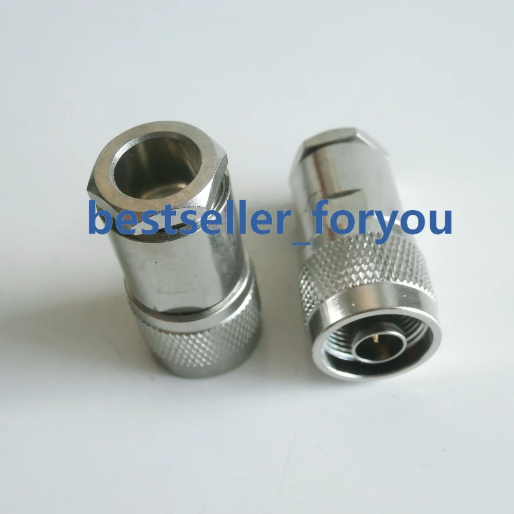 Abrazadera coaxial N macho recta para RG8 RG213 LMR400 - imagen 2