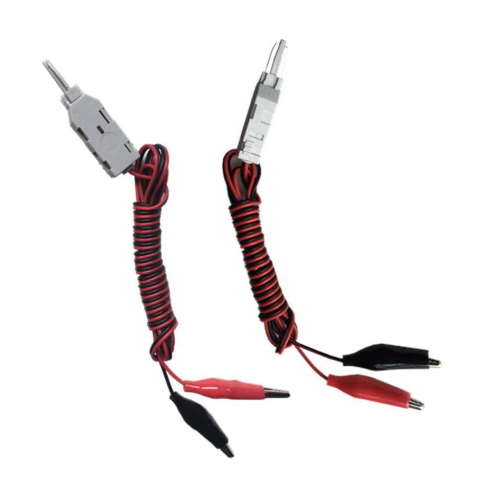 Cabezal de prueba 110 a pinza de cocodrilo RJ11, cables de prueba de voz, cable de prueba de verificación de MDF para teléfono 110, módulo de voz Krone, panel de parche de Telecomunicaciones - imagen 5