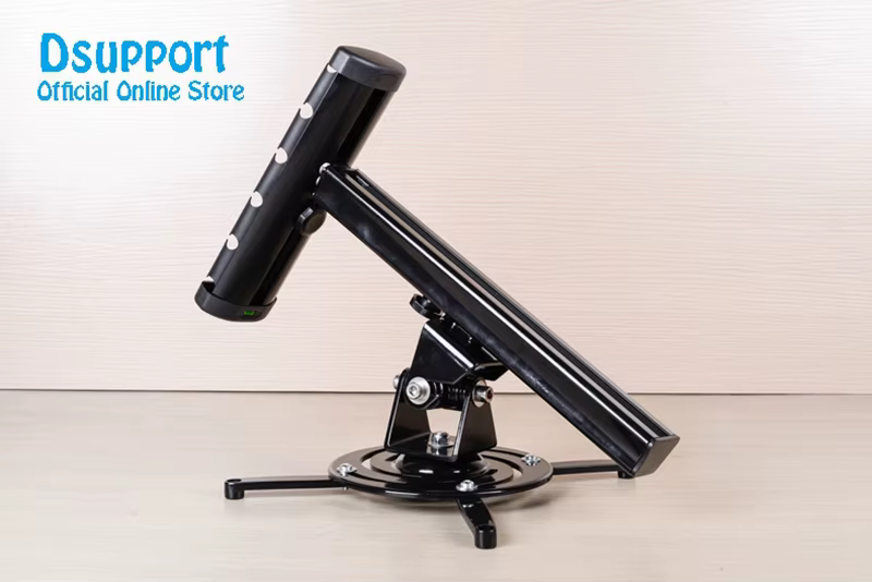 Soporte Pared Proyector PR03B – Rotación 360° Aluminum Retráctil - imagen 3