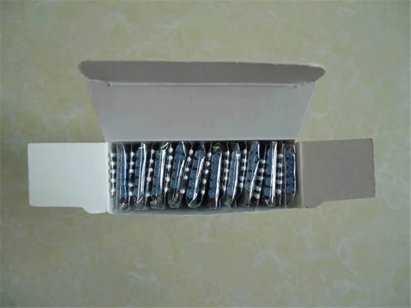 Varillas de limpieza de fibra óptica 100 unids/caja 1,25mm para limpiar aberturas hisopo para conector LC MU MT varillas de limpieza ELINK - imagen 5