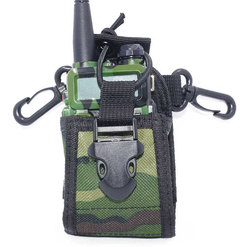 Baofeng 20B Nylon Walkie Talkie estuche protector bolsa portátil para BF-UV-5R BF-888S QuanSheng TYT Walkie Talkie accesorios de Radio