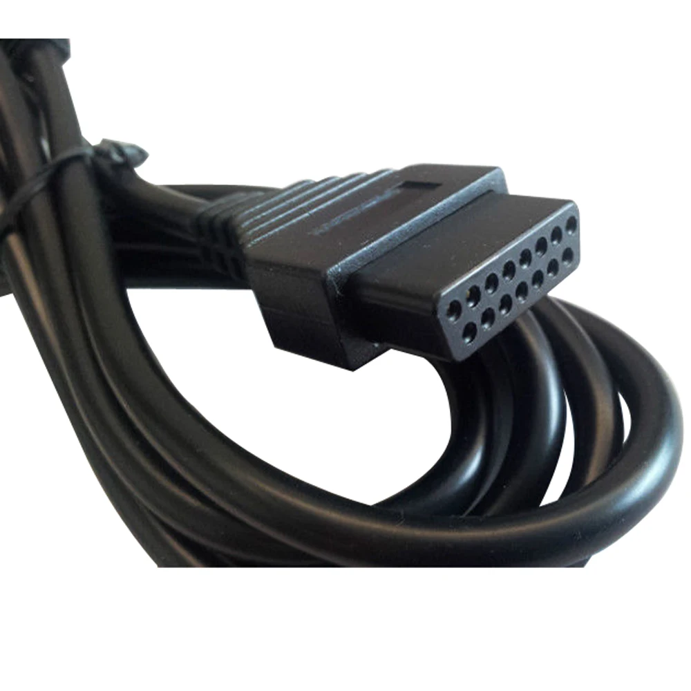 Para SNK Neo Geo MVS AES controlador Joypad Joystick gamepad Cable de extensión Cable de 6 pies 1,8 m 15Pin - imagen 5