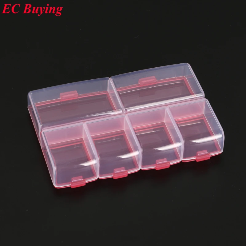 Mini caja de almacenamiento de componentes electrónicos SMD SMT IC, estuche de almacenamiento de joyas práctico, 97x67x19, 1 piezas - imagen 4