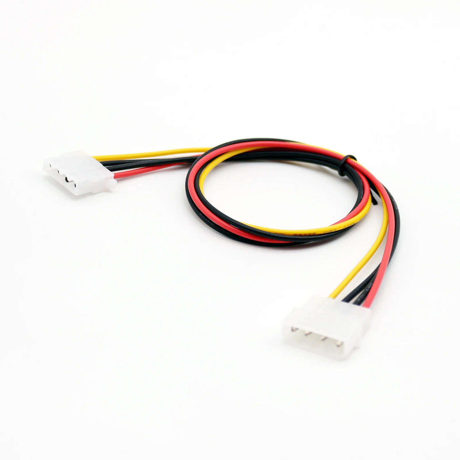 10 Uds 50cm 1,5 pies IDE 4 PIN Molex Power macho a IDE 4 PIN Molex hembra Cable conector adaptador de extensión - imagen 5