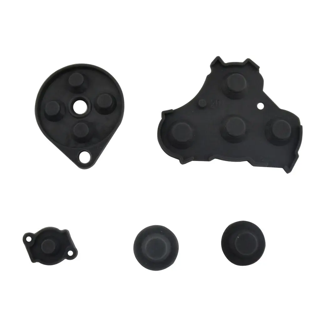 1 Juego de botones adhesivos conductores de silicona de goma, botón D-Pad para controlador de mando de juegos NGC - imagen 3
