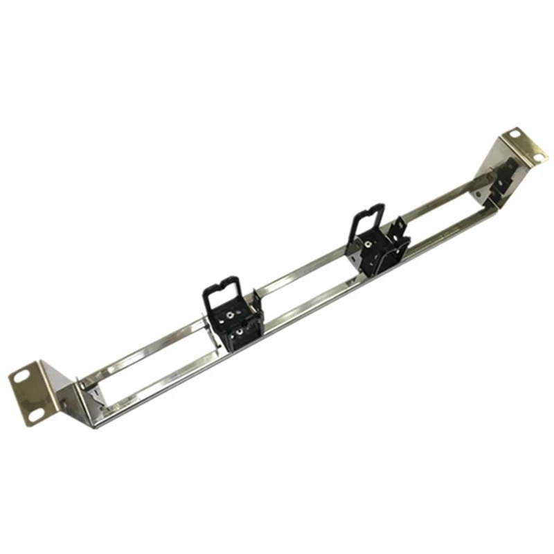 Marco de montaje trasero en estante para módulo de voz de 10 pares, marco de distribución de voz, 30 pares de panel de conexión en blanco grueso para teléfono, 2 uds. - imagen 2