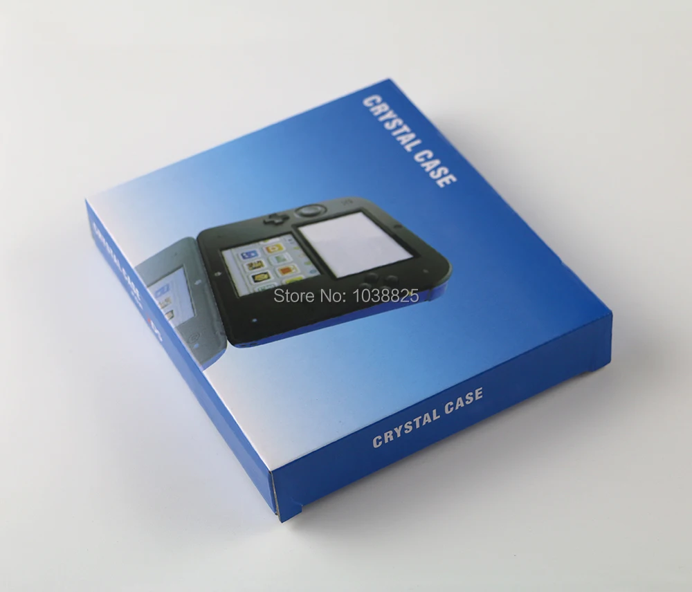 Funda protectora de cristal transparente para consola Nintendo 2DS, funda protectora transparente, 1 ud. - imagen 4